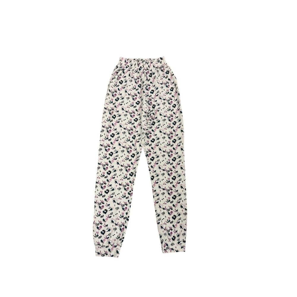The Style You Love White Bamboo Cotton Blend Pajama Pants Youth Large (14/16)